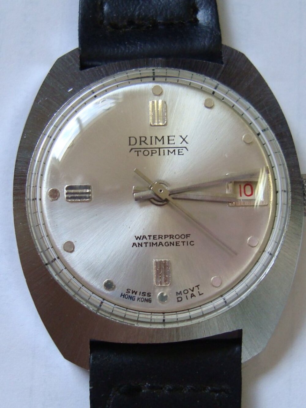 VINTAGE WIND UP DRIMEX 1 JEWEL.RUN GREAT